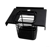 Panier Égouttoir pour rapide Pour Table Camping pour igt Panier(Black-S) | Design antirouille et , lavable au lave-vaisselle, finition argent , maximale
