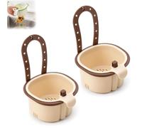 Panier Égouttoir Suspendu Multifonctionnel Pour Évier, Nouveau Modèle 2027, Panier Égouttoir Suspendu Pour Évier De Cuisine, Panier Filtrant À Vidage Automatique Par Simple Pression (Lot de 2 - #c)