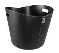 Panier en bois Aduro Proline Ø 39 cm simili cuir noir