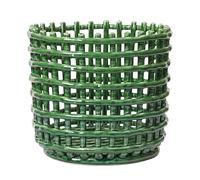 Ferm Living Panier en Céramique Grand Vert Émeraude