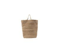 Panier en chanvre beige, rectangulaire, anse, XXL - House Doctor, Mira - 40x5x48 cm