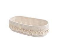 Panier En Corde De Coton | Organisateur De Buanderie - Range- de Table Multi-Pièces pour Salle de Bain Buanderie Salon Chambre Bureau Étagères