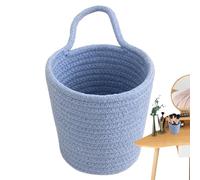 Panier en corde de coton pour l'organisation, panier organisateur mural,Panier de rangement en corde de coton pour mur | Paniers de cuisine tissés à la main pour stocker des fruits, des légumes, a