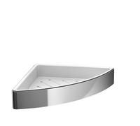 panier en éponge d'angle emco loft, fixation murale cachée, amovible