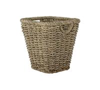 Panier en feuille de palmier beige, rectangulaire - Bloomingville, Tennie - 26x26x28 cm