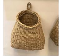 Panier en jonc de mer à poser ou à suspendre - Opjet