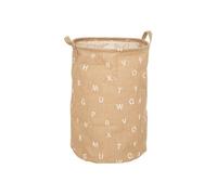 Atmosphera Panier en jute Alphabet pour enfant 49 cm Beige