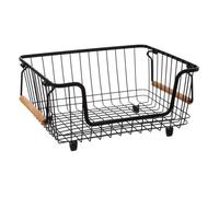 Panier en métal empilable ""Blackwood"" moyen format - 5 five simply smart