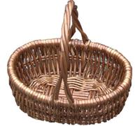 Panier en osier Panier de courses Léo