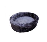 Panier en peluche pour chien Nobby Pet Gris 50 cm