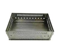 Panier en pierre de Sauna Portable et pliable, poêle d'extérieur, support, panier bois for Camping pique-nique barbecue, charbon résistant à la chaleur Pour Maison(S)