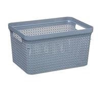 Panier en plastique 5L ""Scandinave"" gris - 5 five simply smart