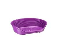 Panier en plastique chiens chats Ferplast SIESTA DELUXE différentes couleurs tailles Violette