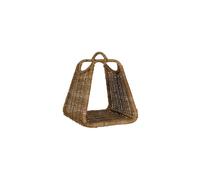 Panier en rotin beige, rangement, écologique - Chehoma, Begrisé - 45x48x54 cm