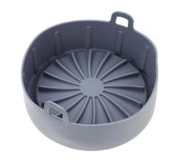 Panier en Silicone pour Friteuse à Air Chaud, Revêtement Réutilisable | Qualité Alimentaire, Surface Lisse, Retrait Facile des Aliments, Usage Longue Durée, pour Cuisson au Four
