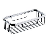 panier éponge emco system2, fixation murale directe, chrome, 354500108
