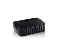 Panier fer/coton noir - 28.5 x 18.5 x 8 cm -