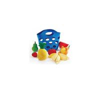 Hape Panier de fruits en feutrine – 7 pièces Multicolore – Jeu d'imitation pour enfants
