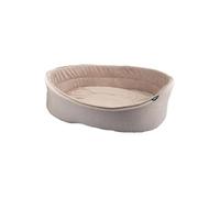 - Panier Filou avec intérieur doux pour chien et chat - Ecru - Long 70 cm
