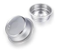 Panier filtrant à café pour Breville et Sage Barista - Porte-filtre de 54 mm - En acier inoxydable - Double paroi - Réutilisable - Compatible avec les machines à expresso de 54 mm - 2 tasses