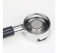 Panier filtrant en acier inoxydable de 58 mm pour porte-filtre Breville, tasse à café à double cuve, poignée à expresso sans fond, accessoire pour cafetières domestiques et commerciales (2 tasses)