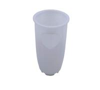Panier filtrant perforé pour l'entretien de la pompe | Passoire cylindrique de rechange avec rebord supérieur, base, design de maintien des débris