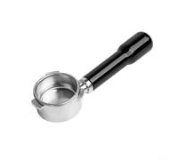 Panier filtrant sans fond pour machine à café Breville en acier inoxydable 304 pour un contrôle optimal de l'infusion (noir)