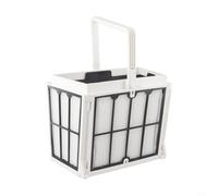 Panier filtrant ultra fin 9991458-R1 pour robot nettoyeur de piscine Dolphin E30 S300 Active 20 pour M600 pour Triton PS, cadre en ABS avec tissu plissé épais pour capturer le sable et les feuilles