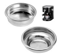 Panier Filtre à Café 51mm 58mm : Support De Panier Filtre Tamis En Acier Inoxydable Bol Filtre à Café Espresso - Panier Filtre Tamis Compatible Avec Machine à Café Delonghi, Breville