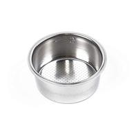 Panier filtre à café, passoire en acier inoxydable argenté, 2 tasses 51 mm filtre passoire pour Breville Krups