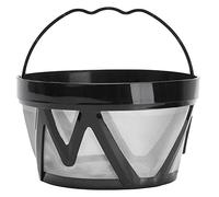 Panier filtre à café réutilisable, passoire à mailles en acier inoxydable pour brasseurs à service unique, support en PP de qualité alimentaire, 10,9x6,4x8,5 cm