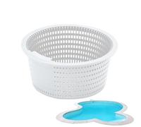 Panier filtre de piscine - Tamis de rechange robuste, structure en plastique renforcé, nettoyage efficace de l'eau, installation facile | Pièce écumoire pour piscine encastrée pour l'entretien du