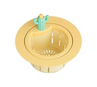 Panier Filtre Drainage d'Évier Cactus,Vidage par Pression Anti-Obstruction Design Mignon Cactus - Crépine Évier Filtre Anti-Bouchon Collecteur Déchets Alimentaires | pour Dortoir, Appartement, Hôtel,