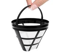 Panier filtre pour cafetière | Filtres de rechange permanents pour filtre à café #4 avec poignée | Filtres à café réutilisables pour cafetière, Black & Decker
