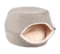 Panier Flamingo Snoozebay 2 En 1 Pour Chiens Et Chats 45x35cm Brun Crème