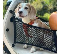 Panier for Animaux de Compagnie Vélo, Maille Nylon Élastique Multi-Tailles | Nylon Tissé Extensible,Montage Vis Ferme,Barrière Protection Anti-évasion Animaux Compagnie(100x40cm/39.4x15.7in)