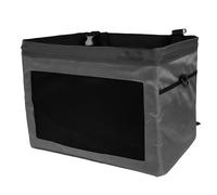 Panier for Vélo for Animaux, Panier De Transport for Vélo, Très Respirant, Fixation par Clips, Convient Aux Animaux Pesant Jusqu'à 8 Kg (17,6 LB)(Gray)