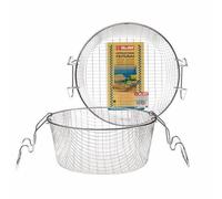 Ibili Panier 751823 en métal avec anses orange 23,5 x 7,5 cm