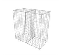 vidaXL Panier de Gabion Acier 100x50x100 cm Clôture Murale de Jardin Bordure