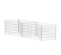 vidaXL Panier de gabion Acier galvanisé 120x30x50 cm 142540