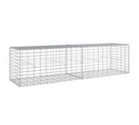 Panier gabion avec couvercle 200x50x50 cm fer galvanisé