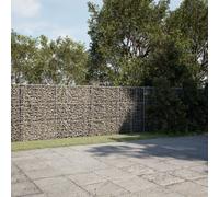 Panier Gabion avec Couvercle Cage Décoration de Jardin Fer Galvanisé vidaXL