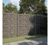 Vidaxl Panier Gabion Avec Couvercle 300x100x200 Cm Fer Galvanisé