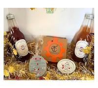 PANIER GARNI - Colis gourmand - Panier cadeau - Coffret : le Panier de Noël sans alcool !