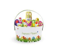 Panier garni de 35 chocolats de Pâques: Kinder Schokobons, Moulages et Œufs | Parfait pour offrir