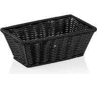 Panier GN 1/4 noir Gastro, Polypropylène