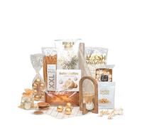 Panier gourmand de Noël en famille - Coffret cadeau de luxe garni de chocolats, biscuits, en-cas et autres délices salés - Le Noel idéal à partager en famille et entre amis pendant les fêtes