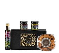 Panier Gourmand Italien - Panier gourmand italien de produits artisanaux typiques de la Ligurie "Soleil d'hiver" de la ferme Cuvea - Produits hors supermarché, sans conservateurs.