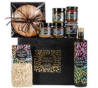 Panier Gourmand Italien - Panier Vegan Deluxe - avec 8 produits vegan typiques de la Ligurie de la ferme Cuvea