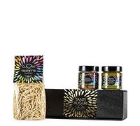 Panier Gourmand Italien "Saveurs de la Ligurie" avec des produits gastronomiques artisanaux de la Ligurie vegetarien